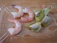 ガスト 海老とフルーツのサラダ